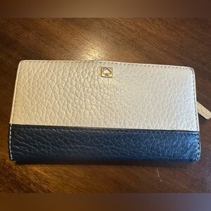 Two-Tone Kate spade Leather Wallet